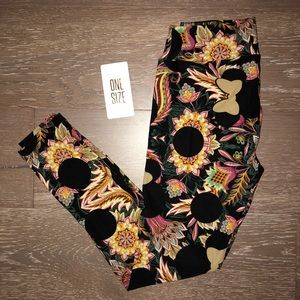 NWT 🦄 LuLaRoe Minnie Paisley OS Leggings